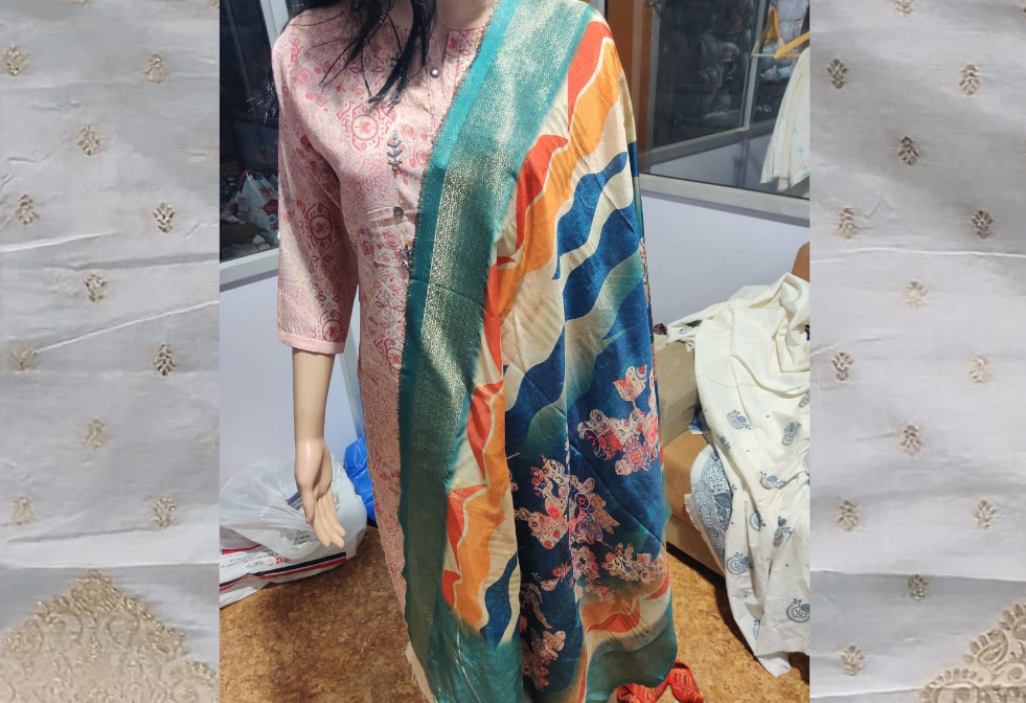 Polyester Maslin Dupatta