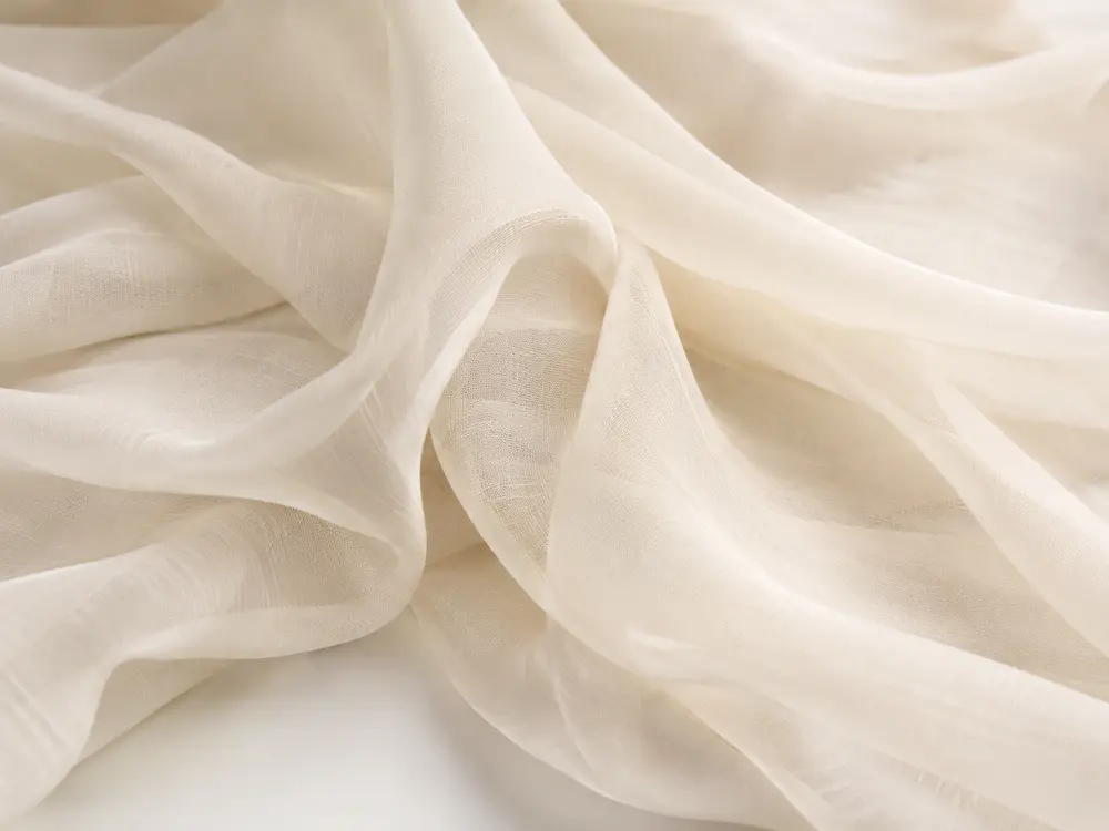 AI illustration: chiffon, drape study