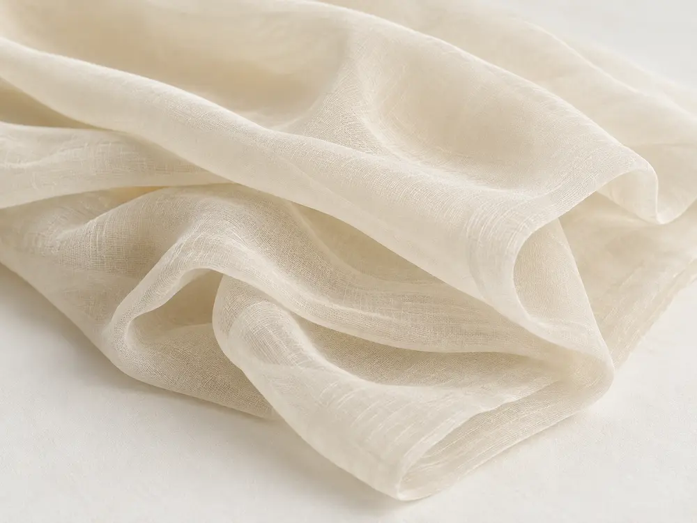 AI illustration: chiffon, folded study