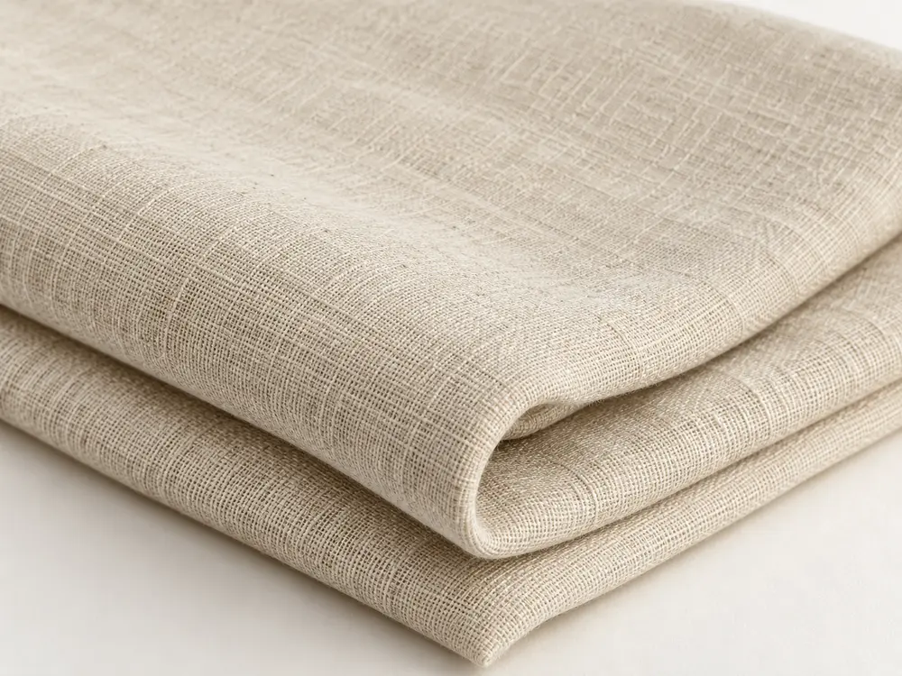 AI illustration: woven fabric, folded study