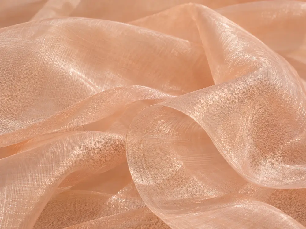 AI illustration: organza, texture study